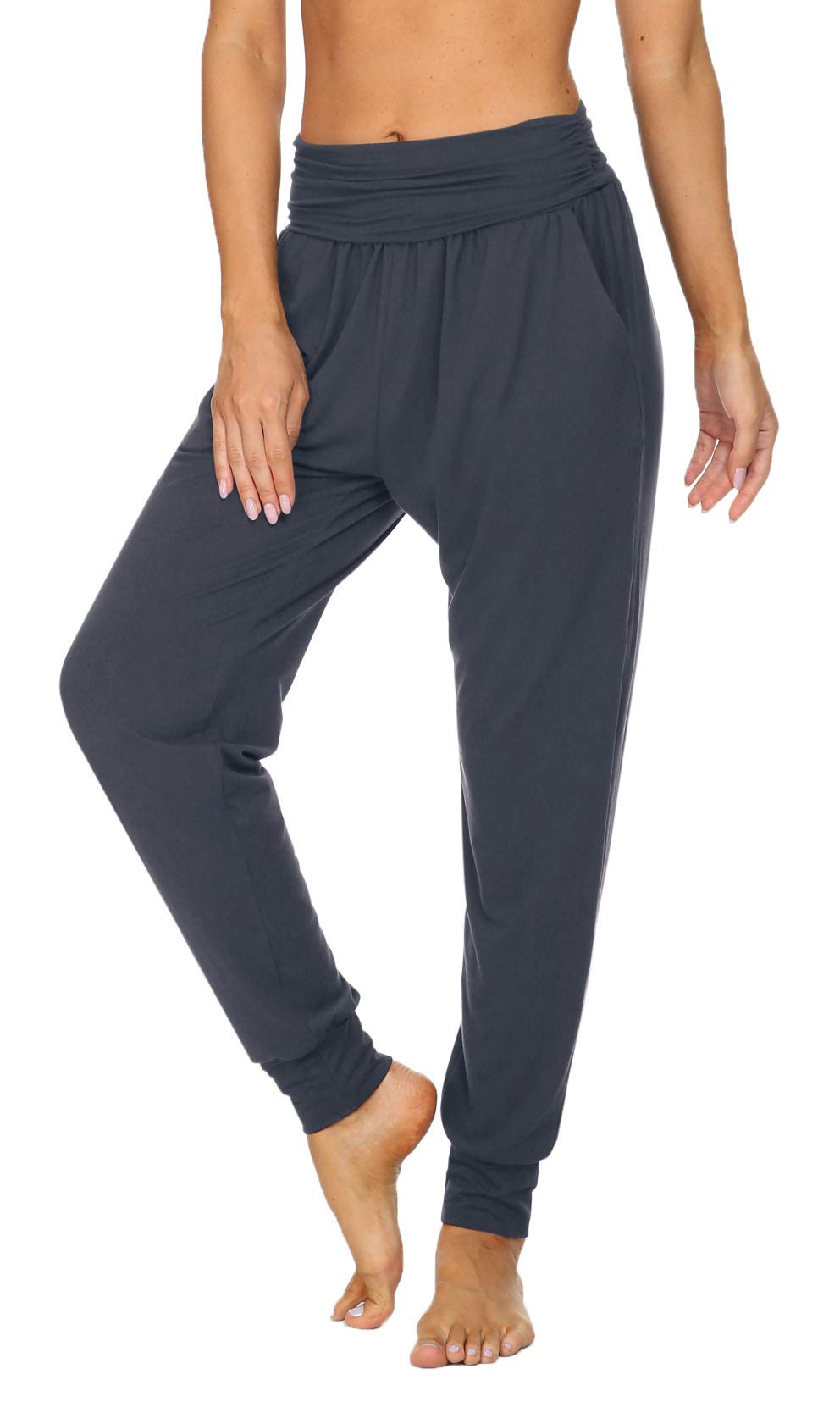UE Women's Cozy Yoga Joggers Pants - Loose Fit Workout Sweatpants with Pockets | Comfy Lounge Pants for Yoga, Running, Gym & Home Relaxation