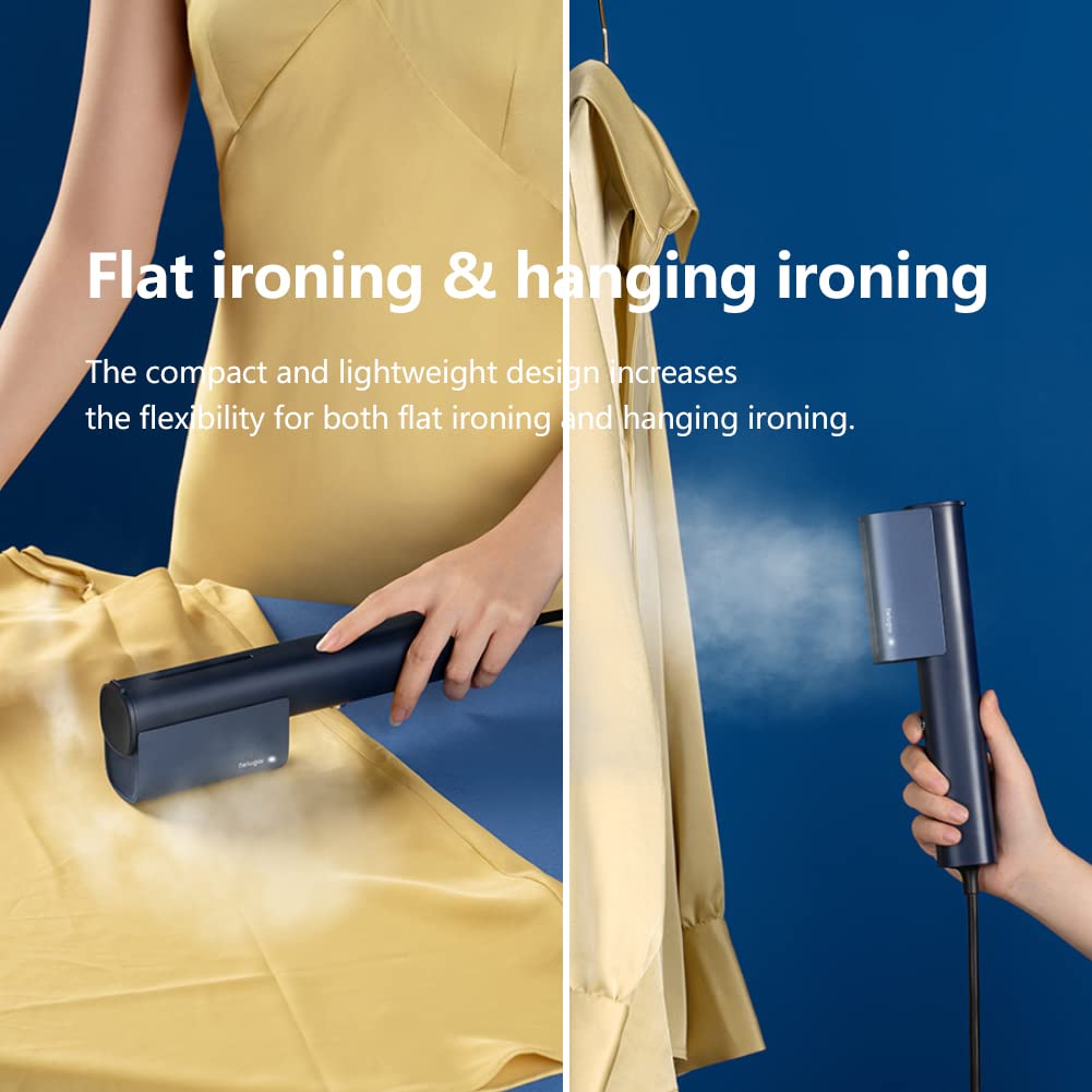 Portable Travel Steamer for Clothes - G3 Handheld Garment Steamer, 0.75lbs Lightweight, 15-Second Fast Heat-Up, Mini Steam Iron for Wrinkles - Perfect for Travel, Home, Office & Hotel Use