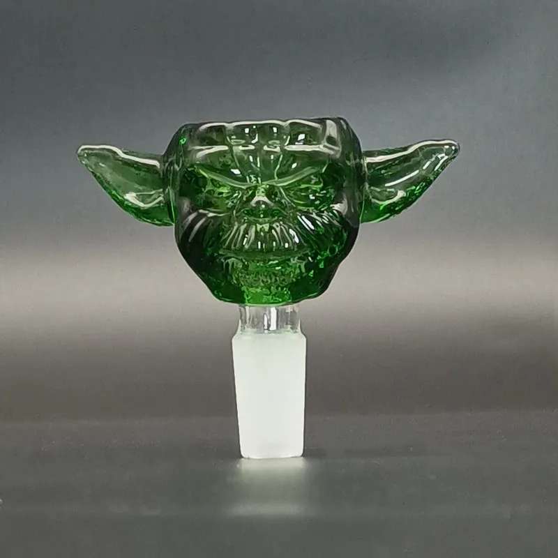 14MM Male Glass Bowl for Banger Water Pipes & Dab Rigs - Premium Smoking Accessories for Smooth Concentrate Sessions at Home or Parties