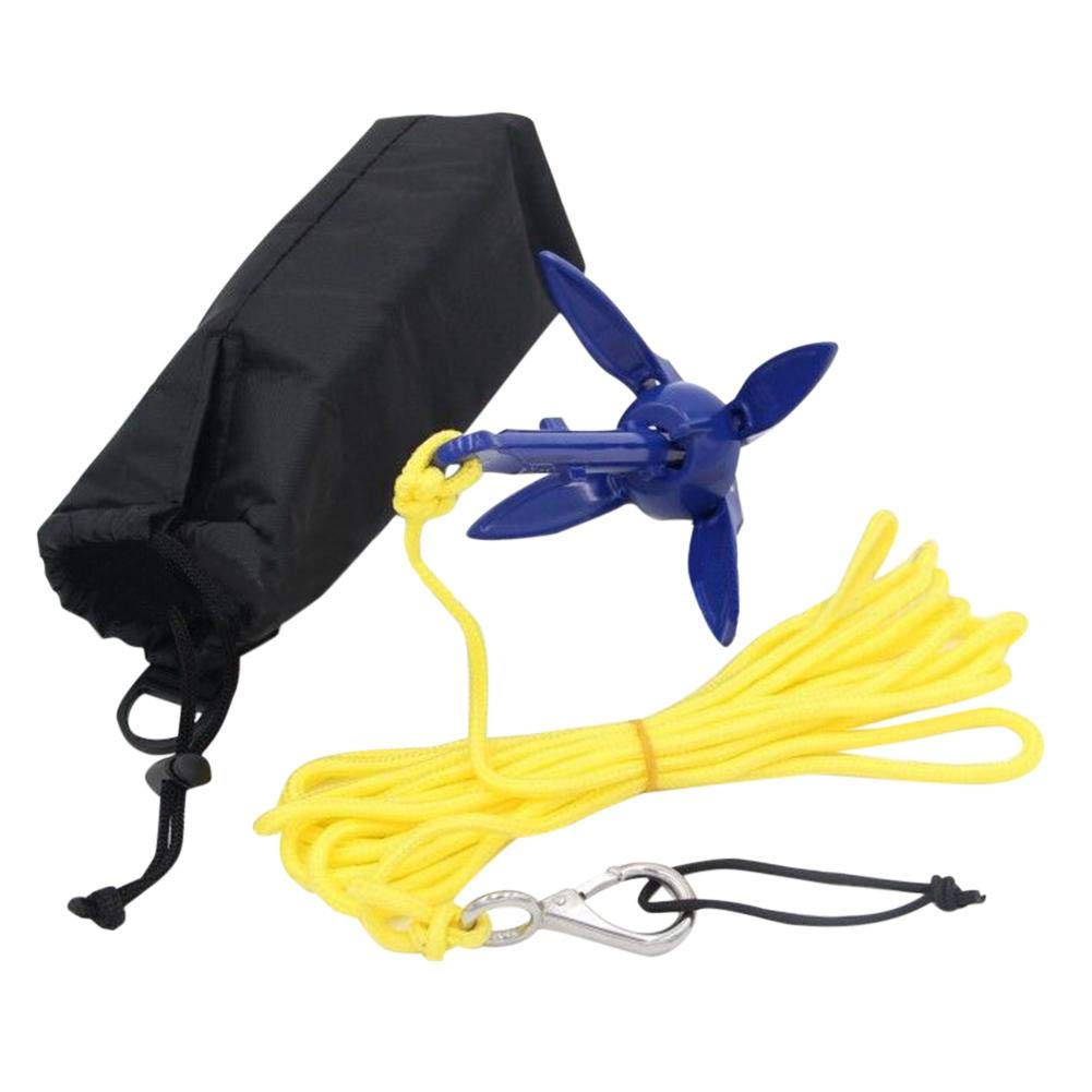 Premium Kayak Anchor Kit - Heavy Duty Paddle Board & Boat Anchor for Kayaks, Canoes, Motorboats | Secure Fishing, Camping & Water Sports Gear