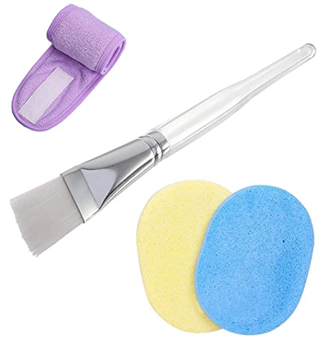 2 SPONGES + HEADBAND + FACIAL BRUSH