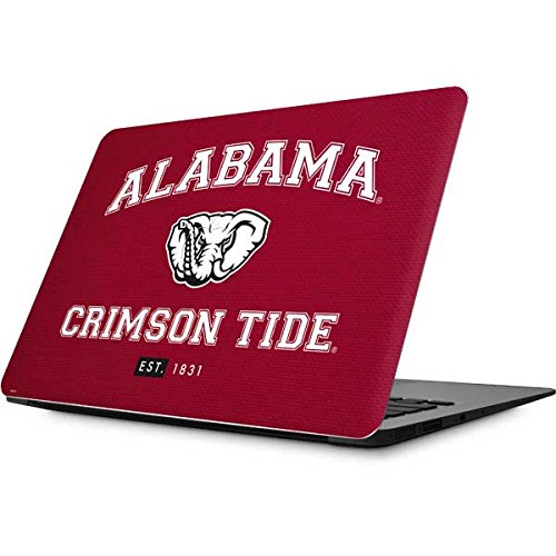 Officially Licensed Alabama Crimson Tide Basketball Laptop Skin for MacBook Air 13.3 (2010-2017) | Durable Decal Sticker for College Fans, School Spirit & Personalization | Perfect for Dorms, Classrooms & Game Days