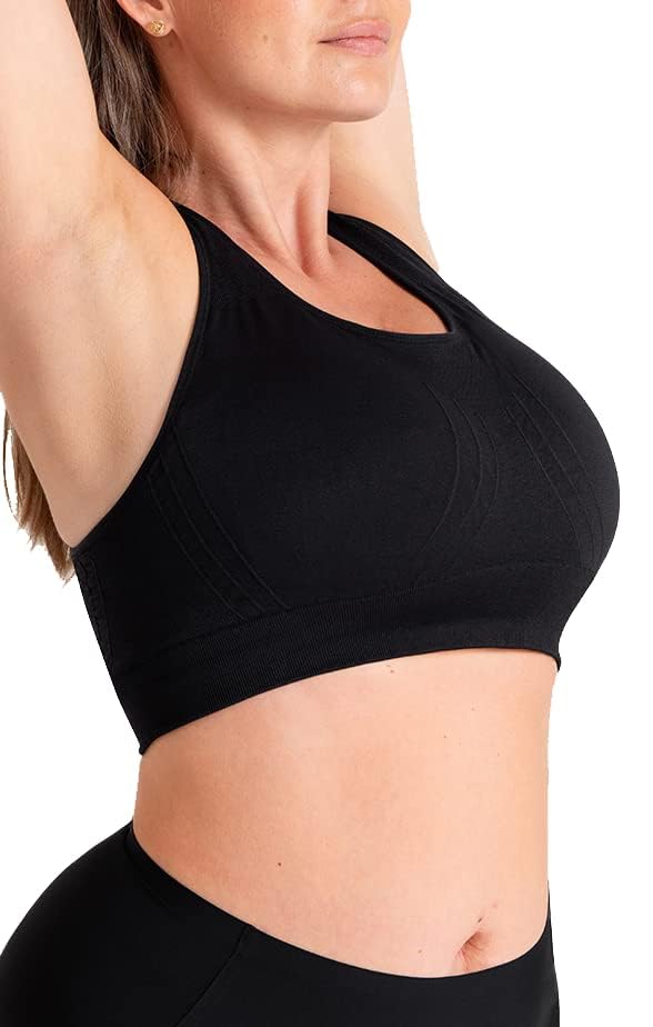 SHAPERMINT High Support Sports Bras for Women - Plus Size Workout Bras & Tops for Running, Yoga & Gym | Comfortable & Breathable Activewear