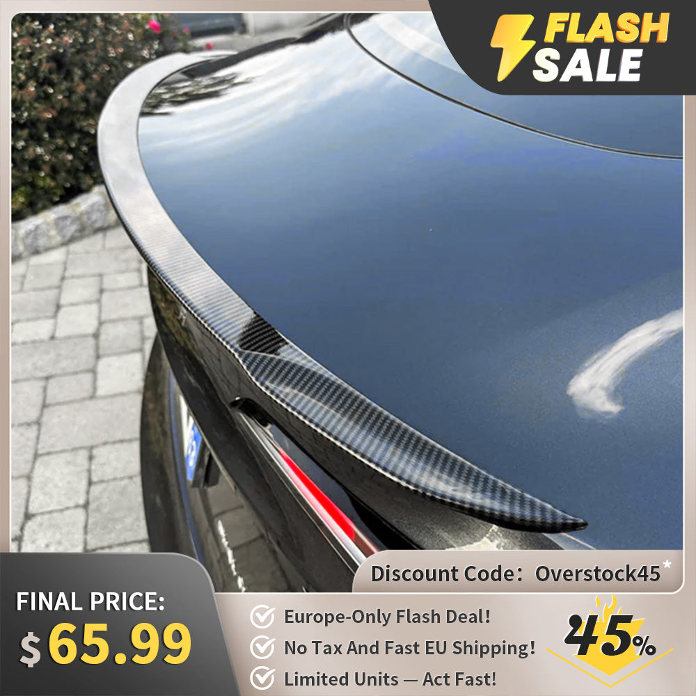 2024+ Tesla Model 3 Highland Performance Style Rear Spoiler - ABS Plastic Aerodynamic Car Accessory (Perfect for Road Trips & Car Shows)