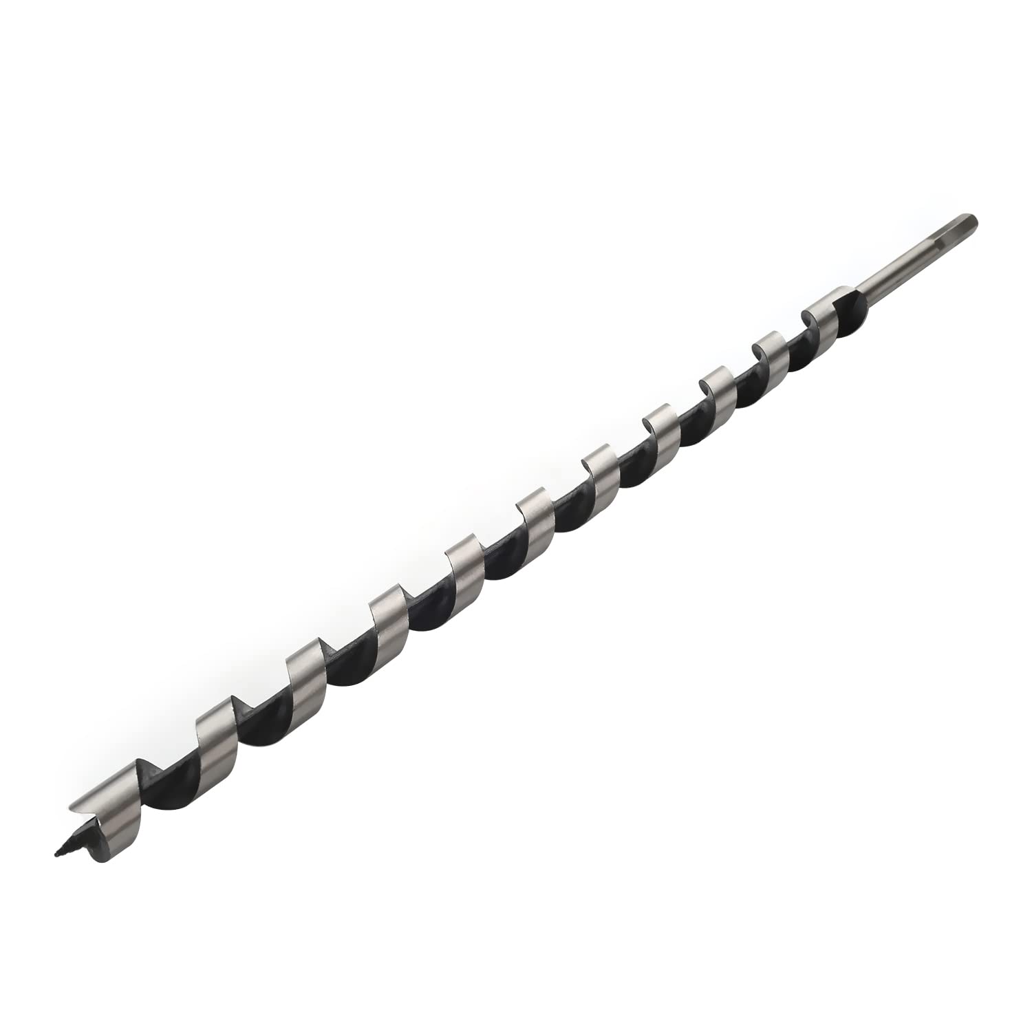 Auniwaig Auger Drill Bit - 18mm Hex Shank Wood Boring Bit, High Speed Steel for Electric Bench Drill | Perfect for Woodworking, Carpentry & DIY Projects