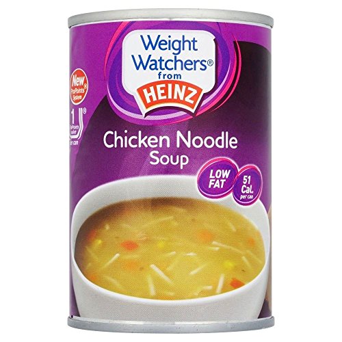 Weight Watchers from Heinz Chicken Noodle Soup (295g) - Pack of 6 | Low-Calorie Healthy Meal | Quick Lunch, Office Snack & Weight Loss Diet Food