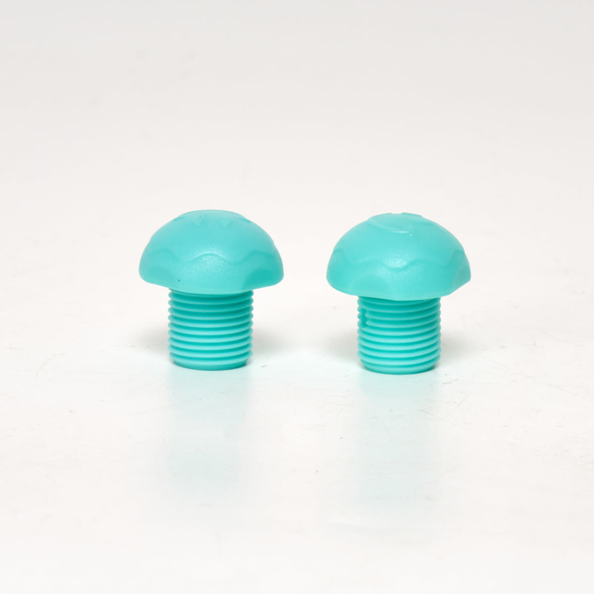 Rio Roller Jam Plugs - Teal Color Skateboard Wheel Stoppers (Pair) - Perfect for Skate Parks, Ramps, and Street Skating