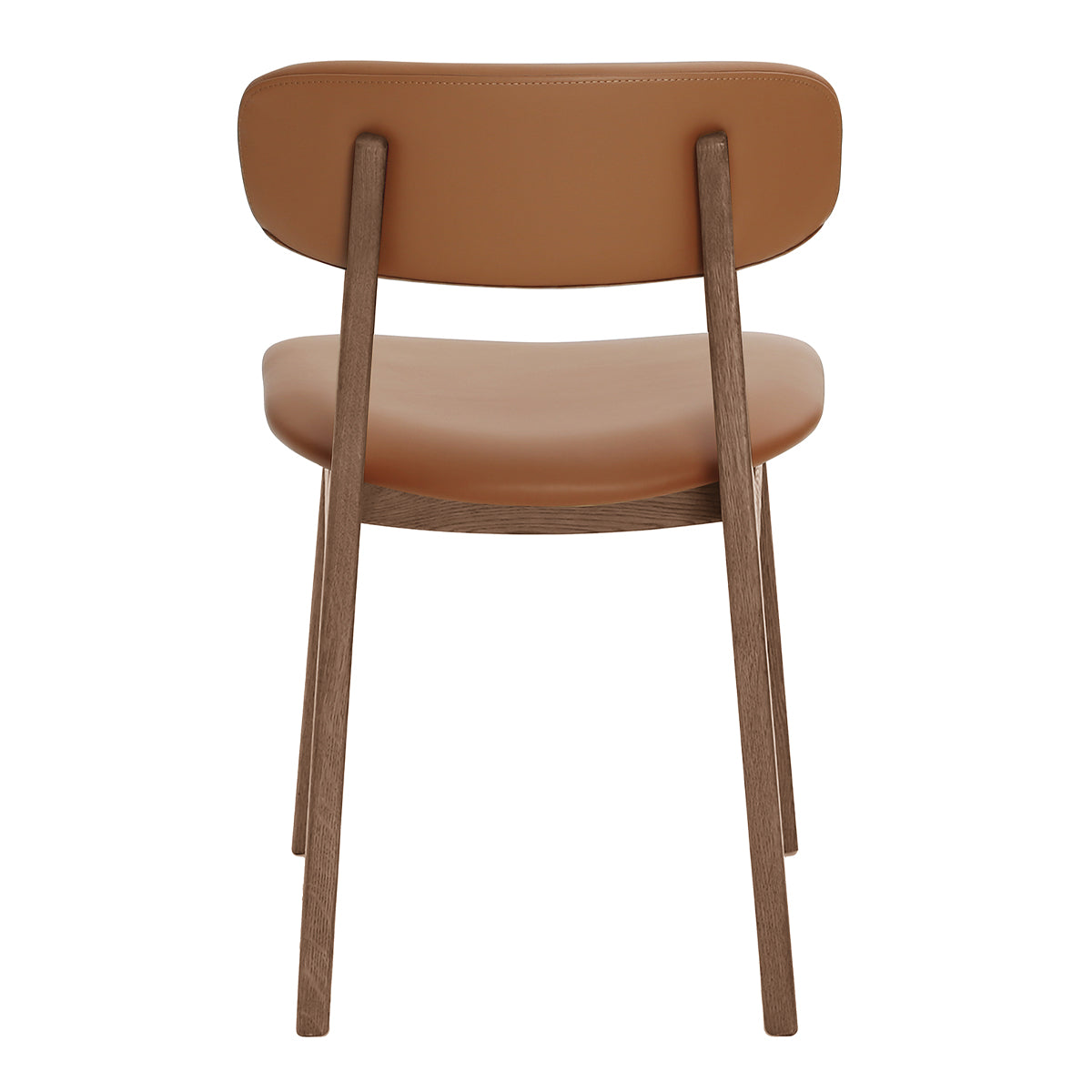 Premium Alaska Leather Dining Chair - Genuine Leather Upholstered, Ergonomic Design for Comfortable Dining - Perfect for Home, Restaurant, and Office Use