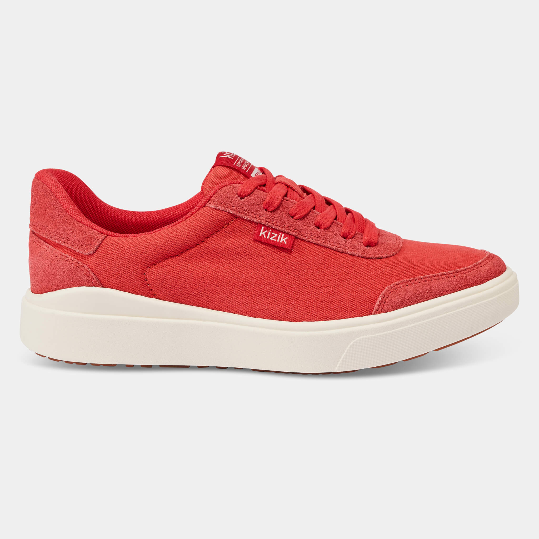 Women's Prague 2 Poppy Red Flats - Comfortable Casual Shoes for Work, Travel & Everyday Wear | Perfect for Office, Walking & Outfits