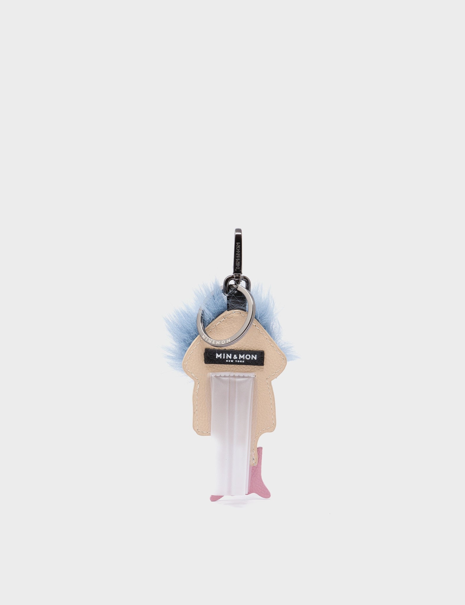 Monster Charm Teddy Light Blue Faux Fur & Blush Pink Leather Boots - Stylish Winter Fashion for Women | Perfect for Casual Outings & Date Nights