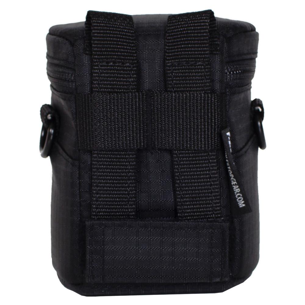 F Stop Lens Case Small Black - Compact Protective Pouch for Camera Lenses | Perfect for Travel, Hiking & Outdoor Photography