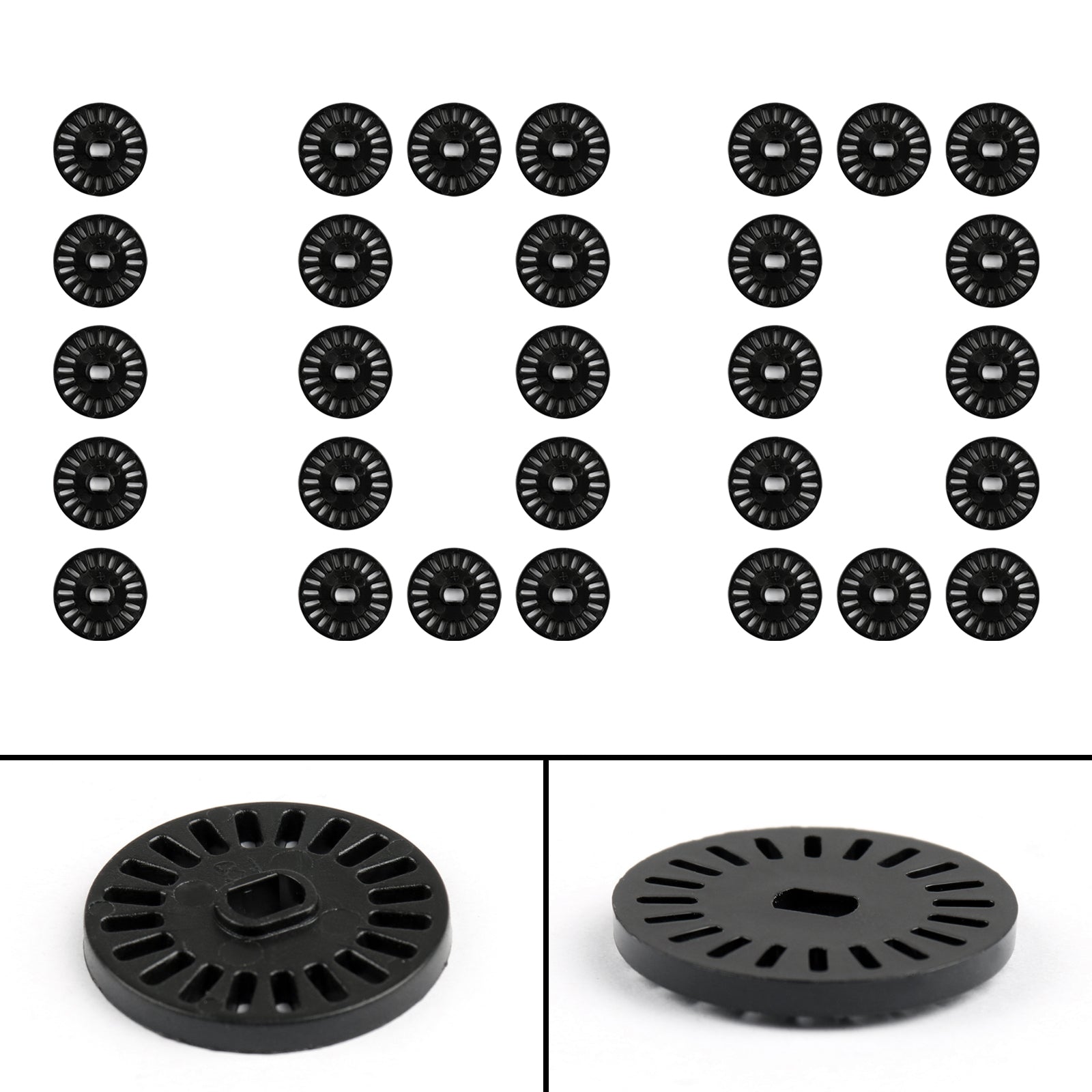 100Pcs High Precision Digital Speed Encoder Wheel - 20 Lattice TT Motor Plate with Laser Technology | Perfect for Robotics, CNC Machines & DIY Electronics Projects