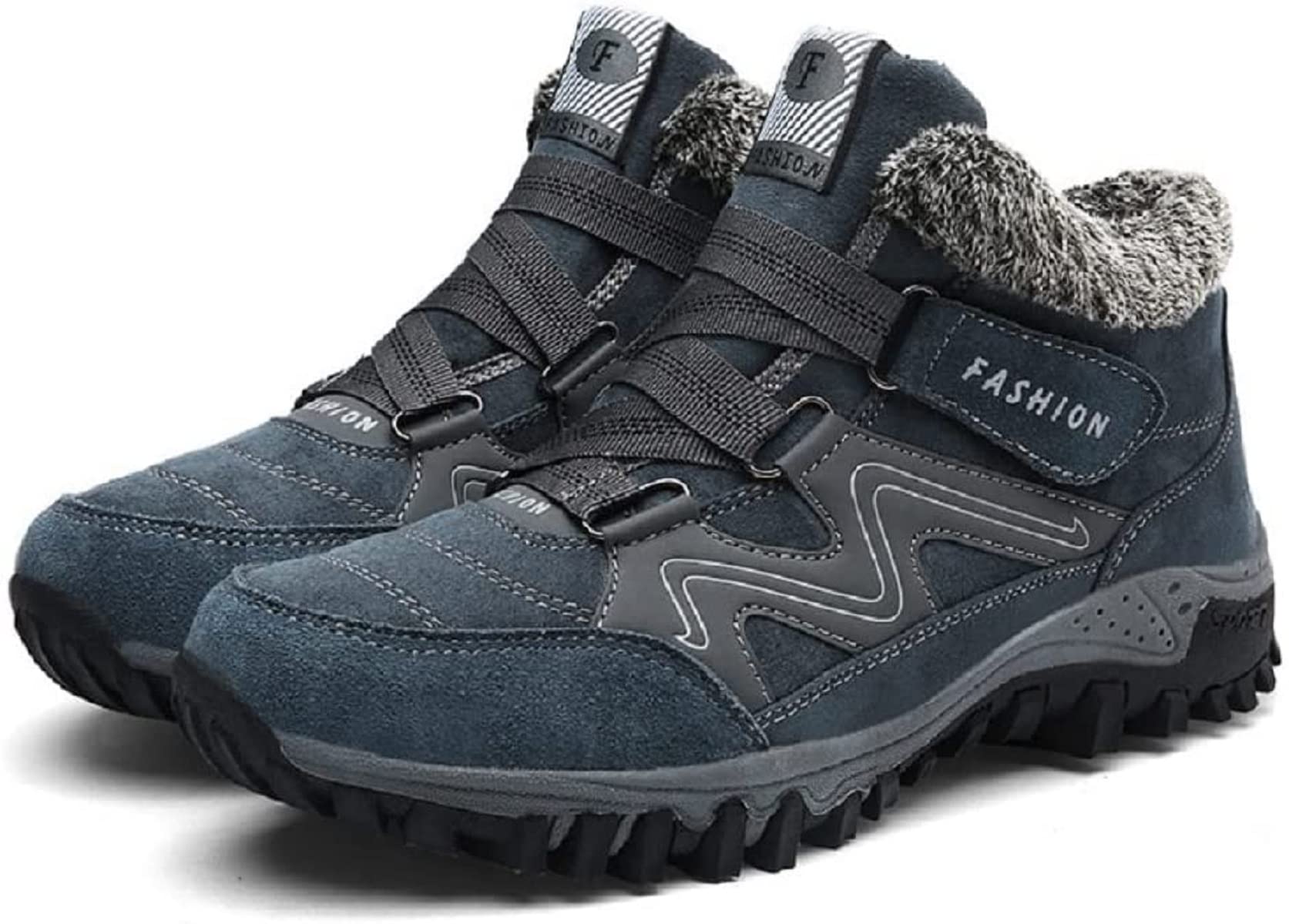 Fleekcomfy Women's Waterproof Snowy Villi Leather Ankle Boots - Non-Slip Winter Hiking Shoes for Trekking & Outdoor Adventures | Perfect for Snowy Trails, Mountain Climbing & Cold Weather Exploration