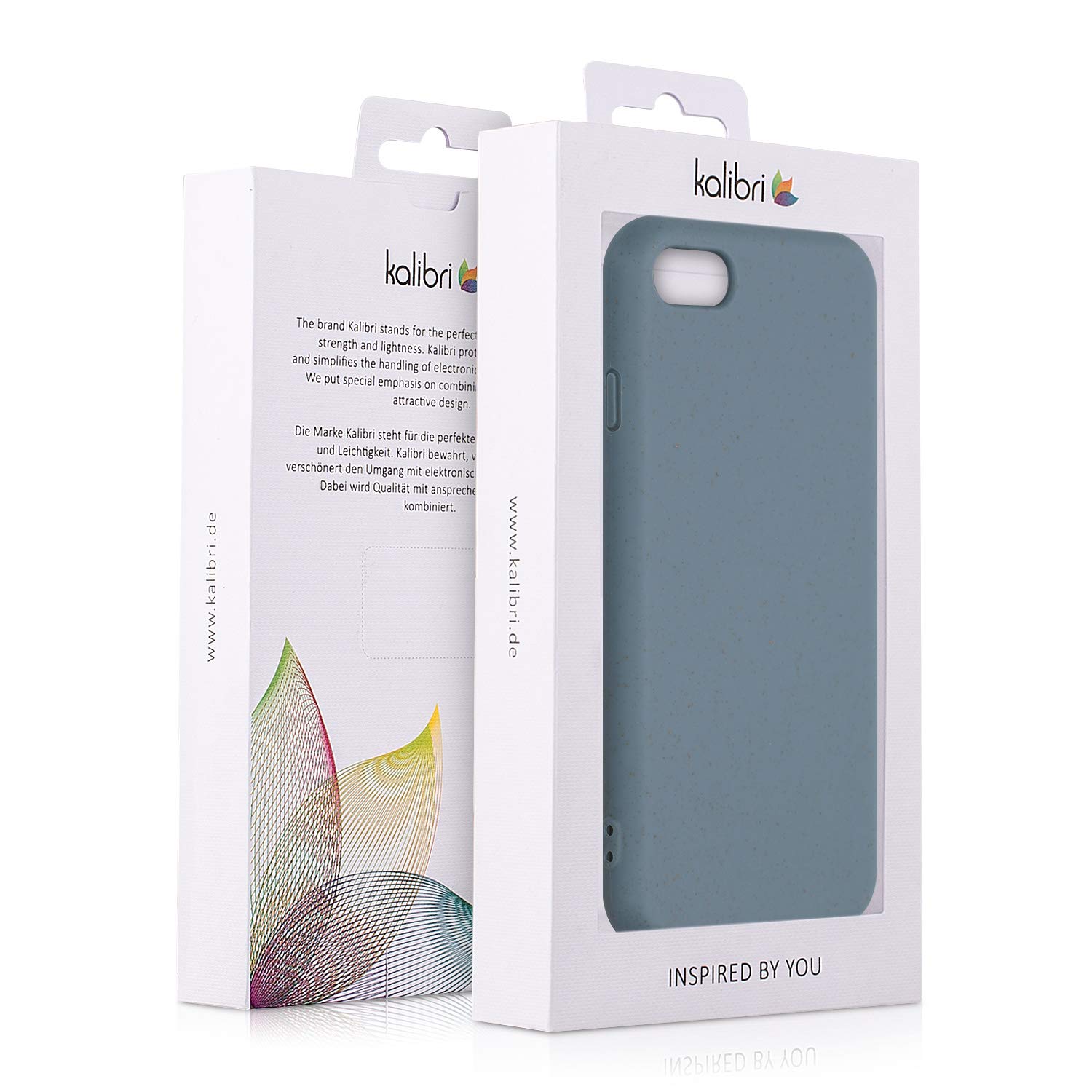Eco-Friendly Wheat Straw Phone Case for iPhone SE 2022/2020, iPhone 8 & 7 - Biodegradable TPU Matte Cover in Dark Slate | Perfect for Daily Use, Outdoor Activities & Sustainable Lifestyle