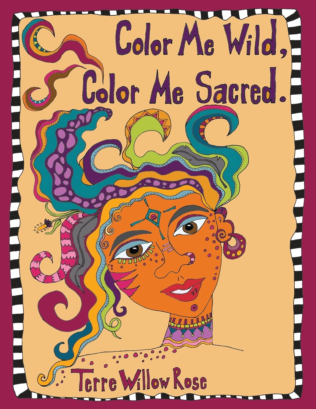 Wild & Sacred Feminine Coloring Book for Adults - Explore & Celebrate the Untamed Woman | Stress Relief, Meditation & Creative Art Therapy