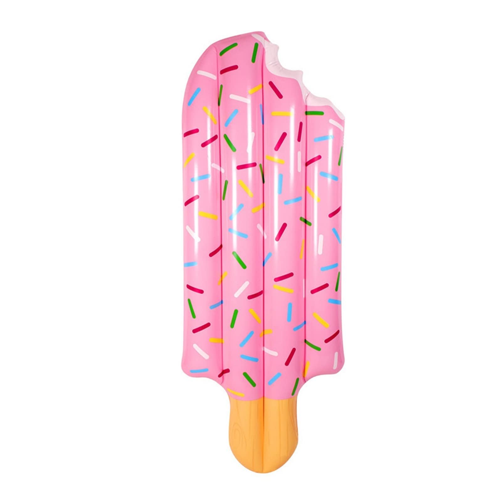 **Inflatable Ice Cream Pool Float - Giant Swimming Ring for Adults, Pink - Fun Water Toys for Pool Parties, Beach & Summer Activities**