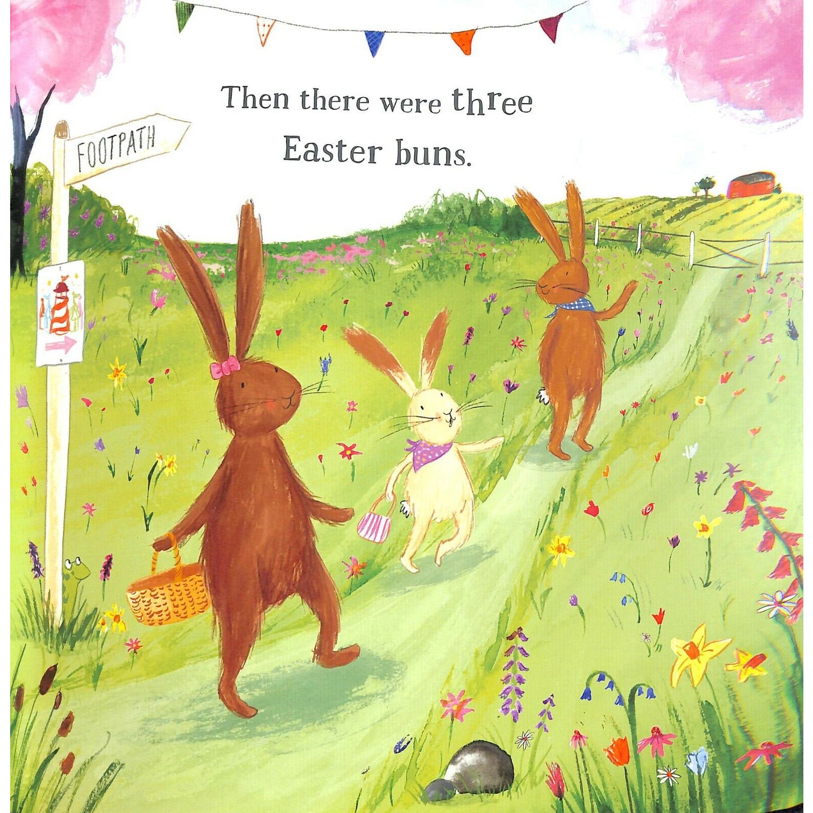 Five Little Easter Bunnies - Adorable Easter Decorations for Home, Party & Spring Celebrations