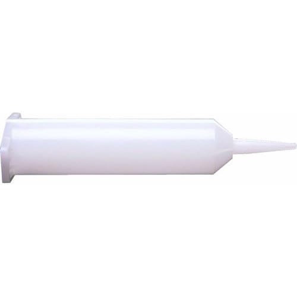 Weller 30T1 30cc Syringe Barrel with Red Tip for Tape Dispensing - Perfect for Electronics Soldering, Adhesive Application, and DIY Craft Projects
