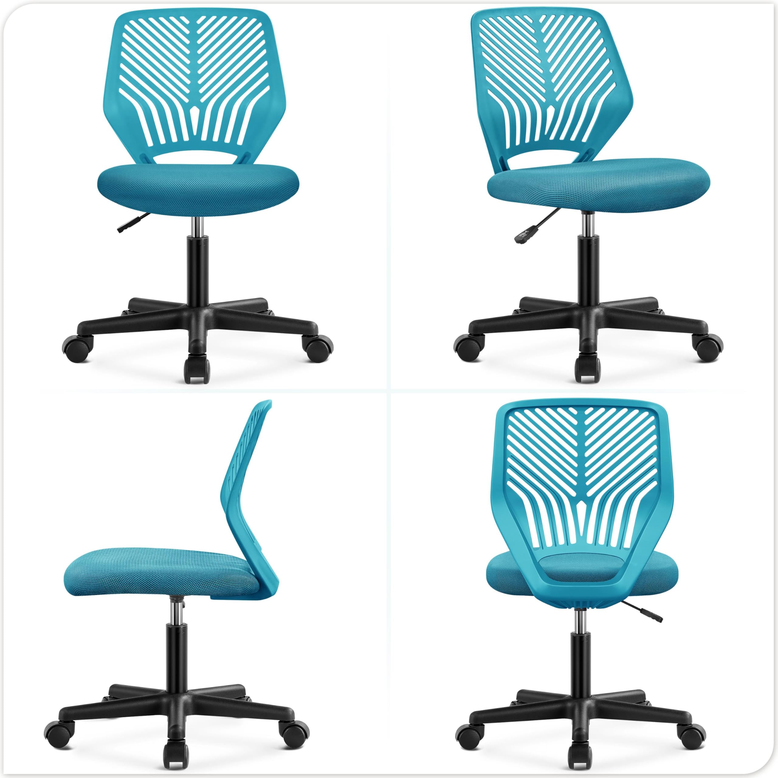 Yaheetech Kids Study Chair - Adjustable Height, Lumbar Support for Bedroom & School