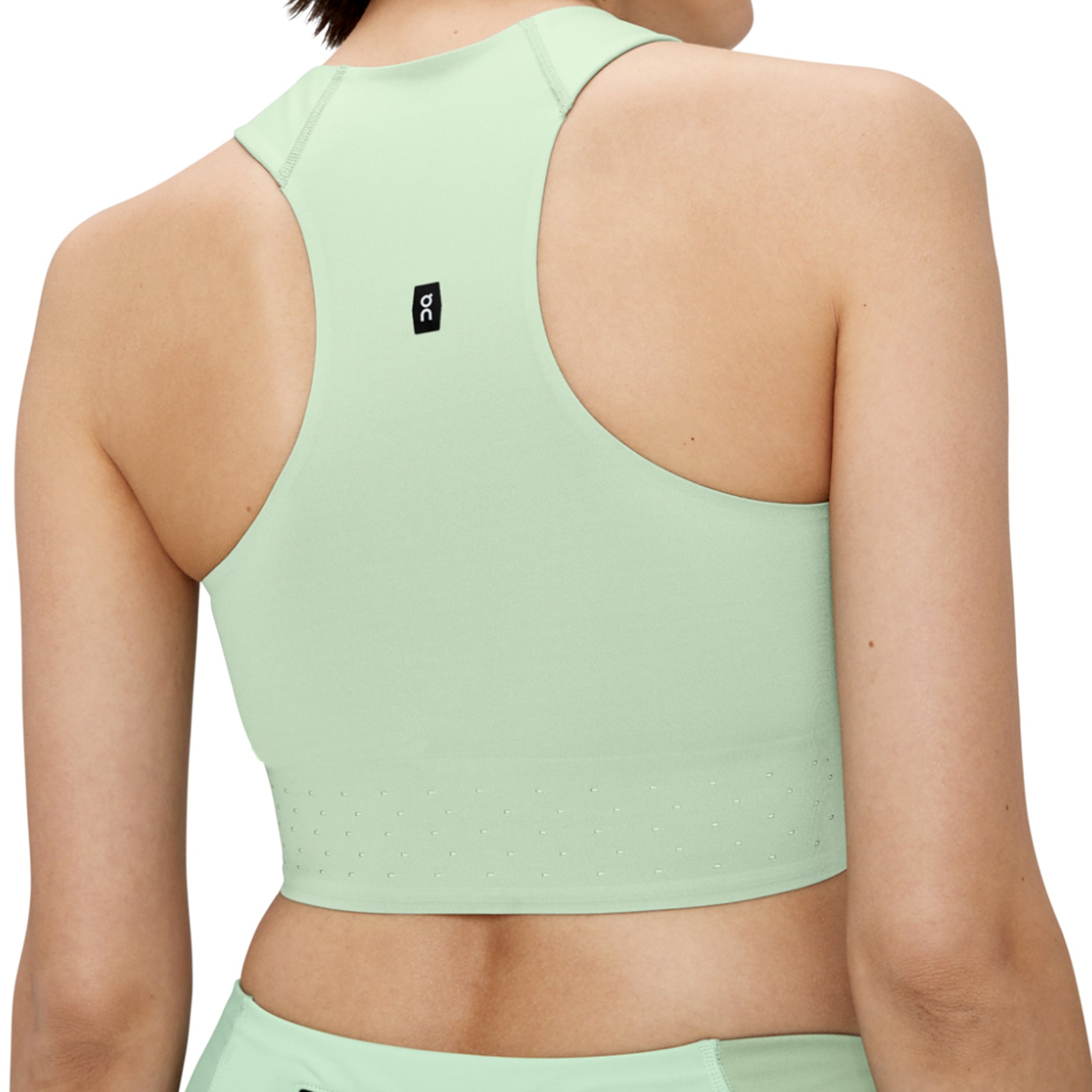 Women's Running Crop Top - Lightweight Breathable Workout Shirt for Jogging, Gym & Fitness Training | On Running Race Collection
