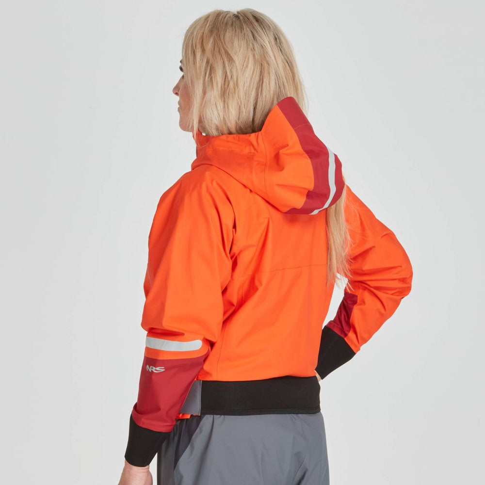 NRS Riptide Women's Waterproof Paddling Jacket - Lightweight & Breathable for Kayaking, Canoeing & Stand-Up Paddleboarding (Closeout)