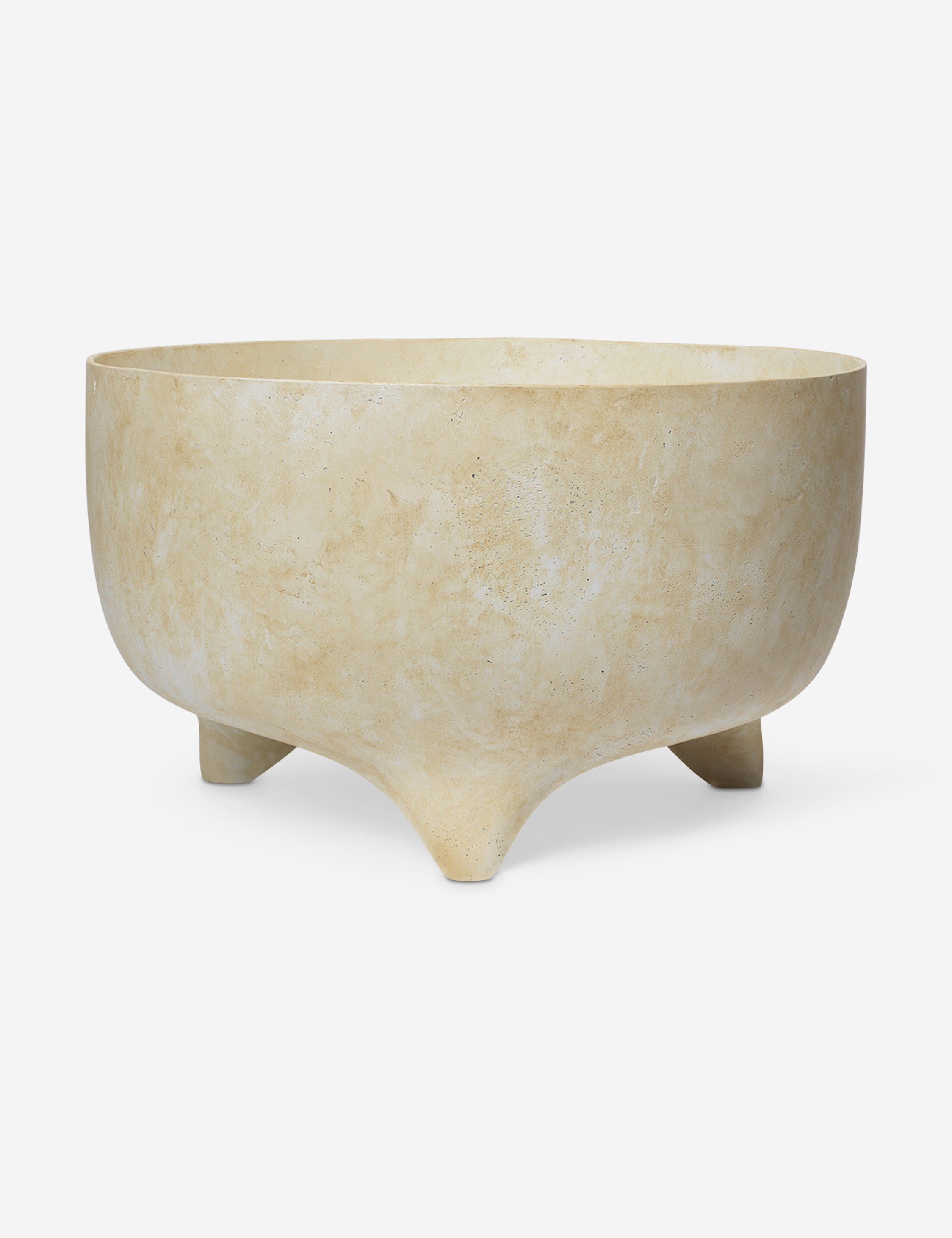Ferm Living Evoke Pot - Modern Ceramic Planter for Indoor Plants | Perfect for Home Decor, Office, and Living Room
