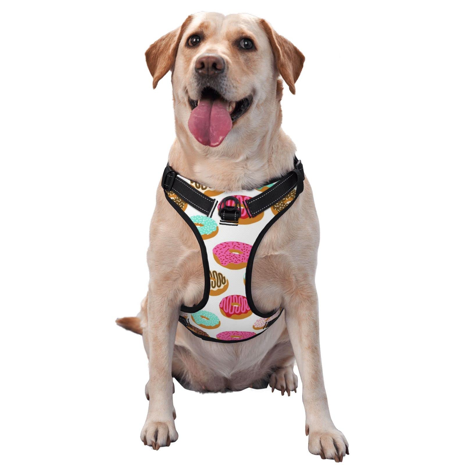 Soft Mesh Dog Harness & Leash Set - Breathable Step-in Vest for Walking, No Pull Adjustable Pet Harness with Reflective Strips for Puppies & Small Dogs | Perfect for Summer Outdoor Activities & Nighttime Safety