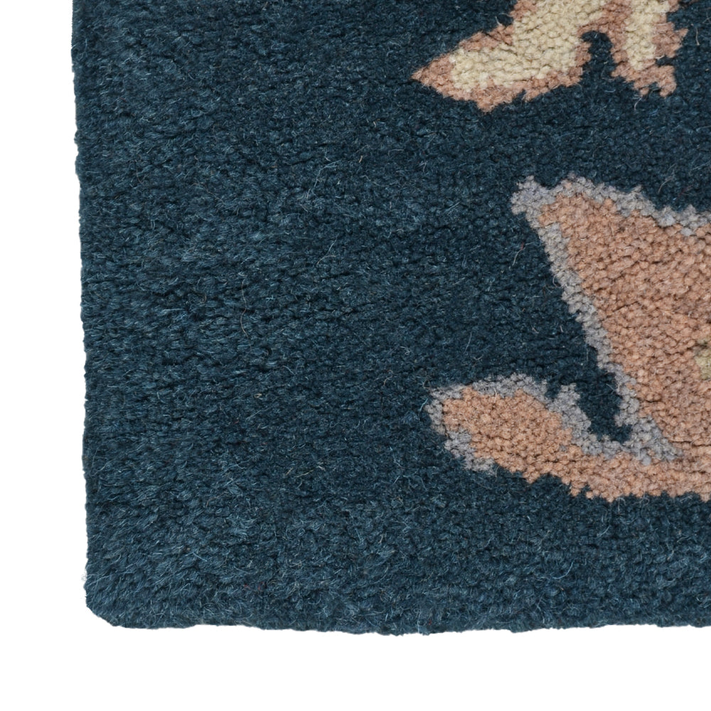 Jacob's Ladder Hand Tufted Wool Rug - Soft & Durable Non-Slip Area Rug for Living Room, Bedroom, Nursery | Perfect for Home Decor & Cozy Spaces