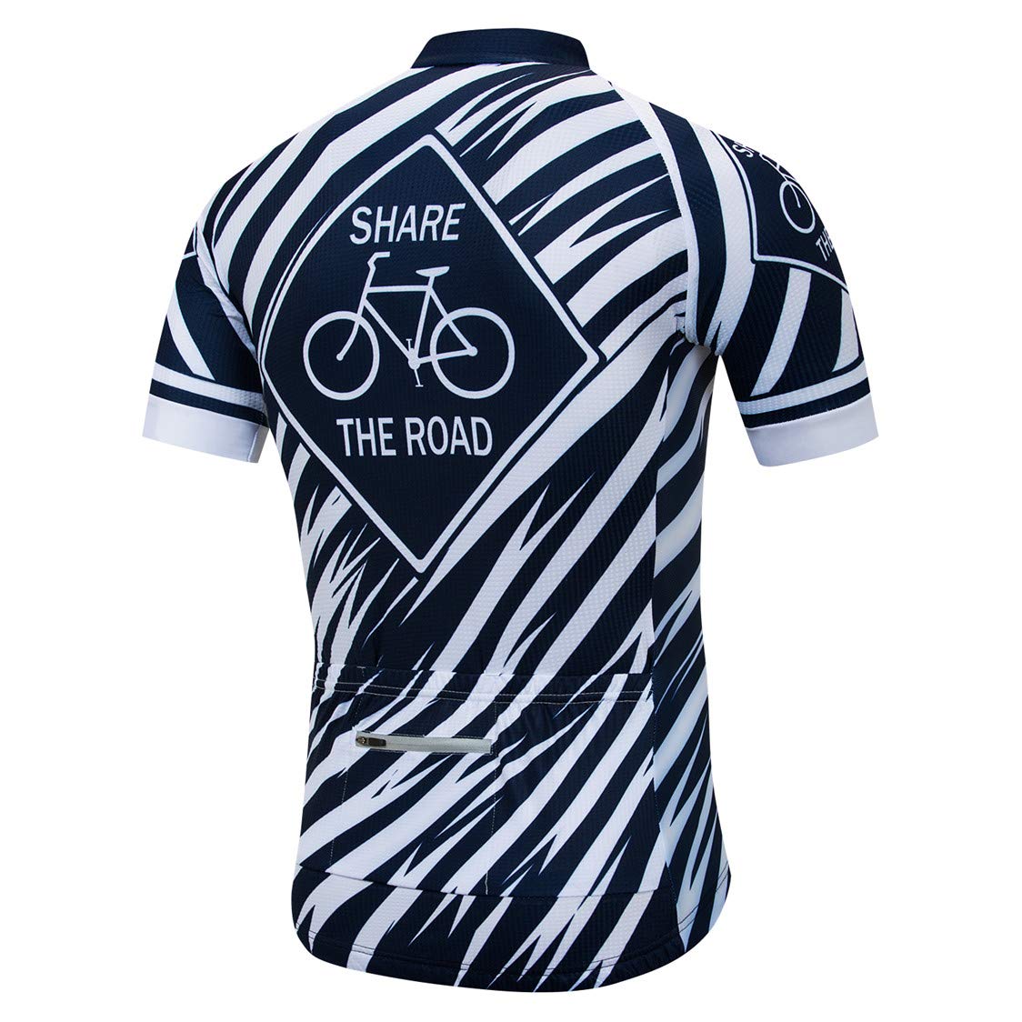 Men's Full Zip Cycling Jersey - Breathable Bike Shirt for Racing & Training | Comfortable Bicycle Clothing for Road Cycling & Mountain Biking