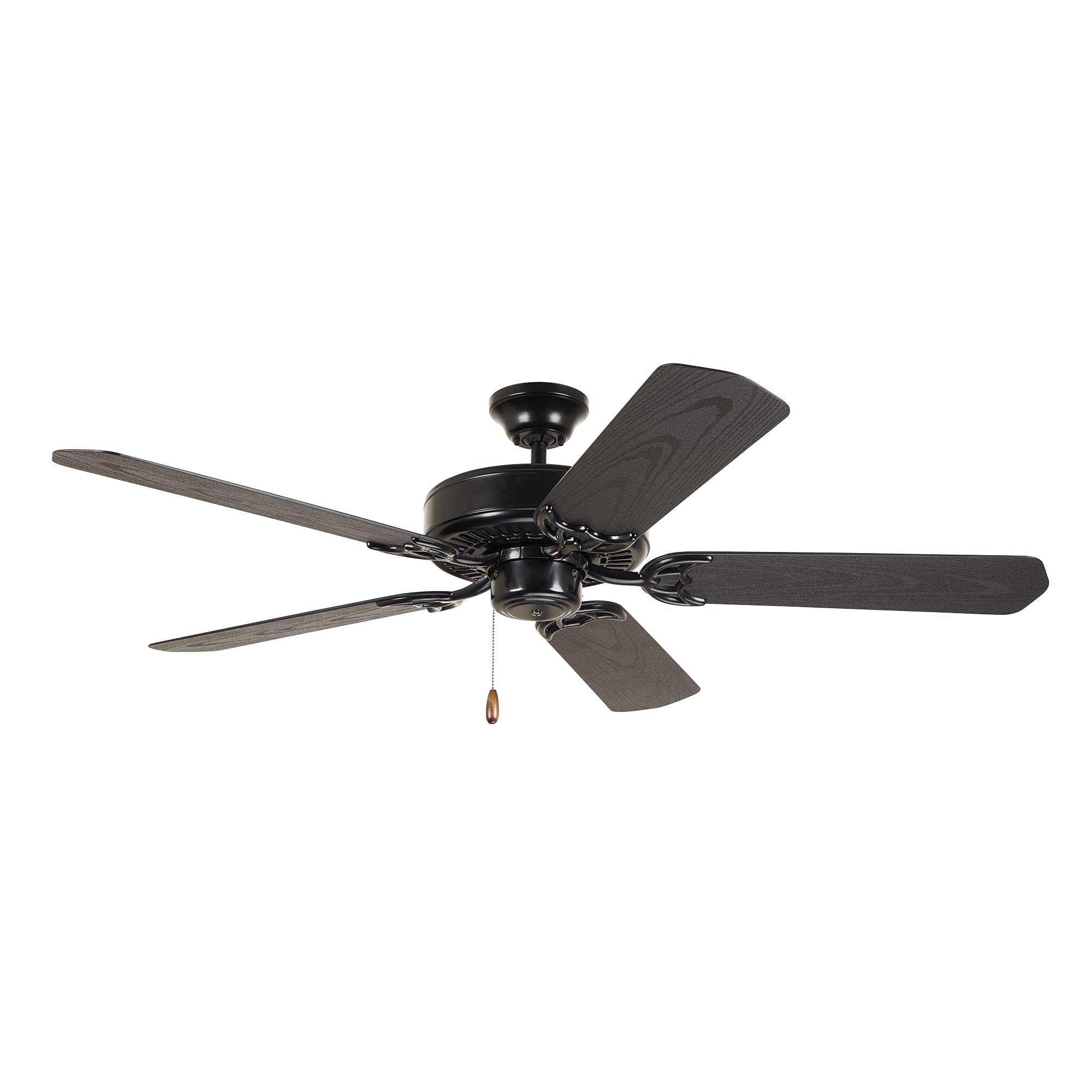 Emerson CF652BQ 52 Inch Black Outdoor Ceiling Fan with Energy Star Rating - Perfect for Summer Nights, BBQ Parties, and Patio Cooling (Light Kit Not Included)