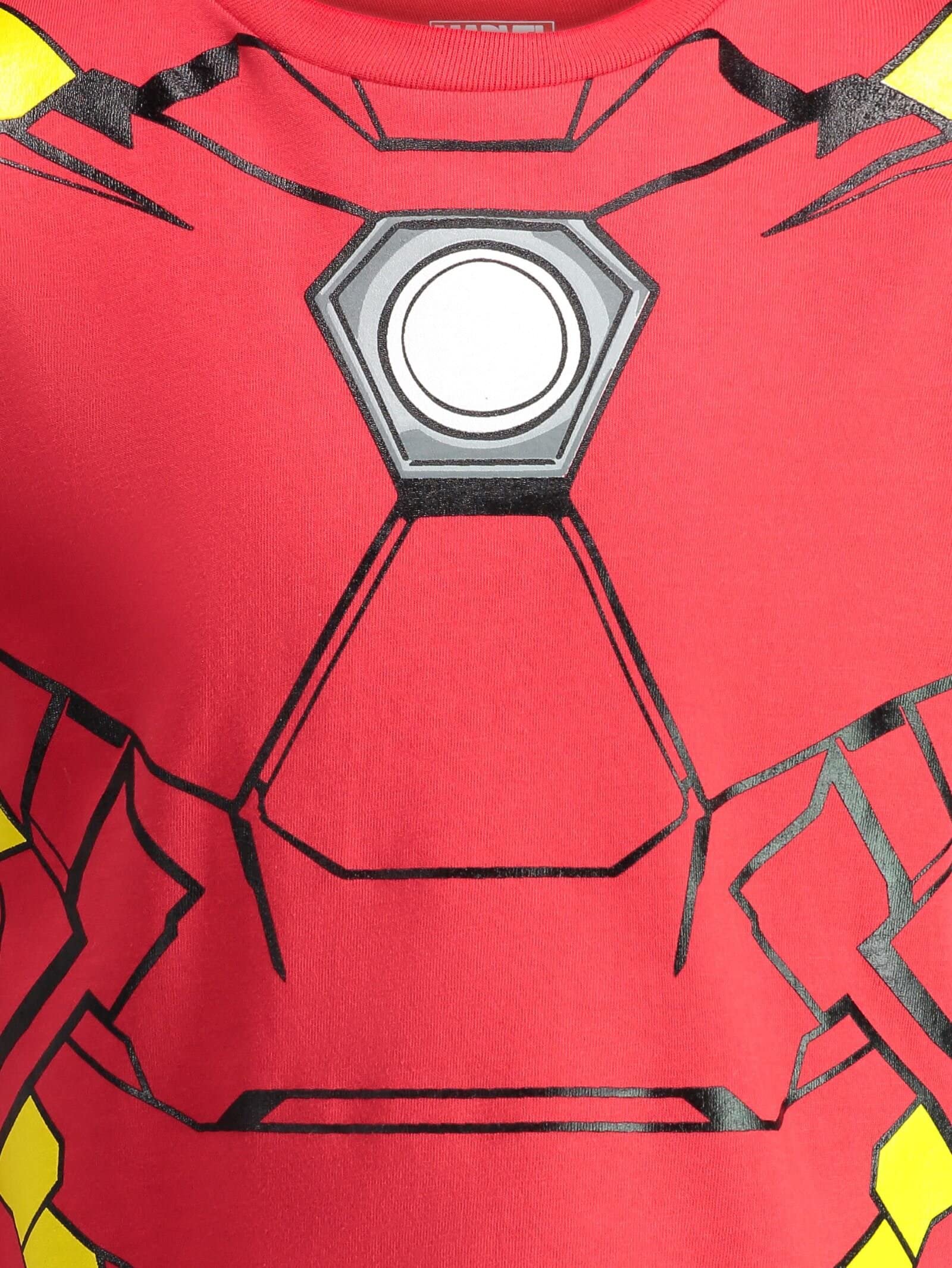 Marvel Avengers Spider-Man Mech Strike 4 Pack Kids Cosplay T-Shirts - Athletic Cotton Tees for Toddler to Big Kid (2T-20) | Superhero Costume, Birthday Gift & Comic-Con Outfit