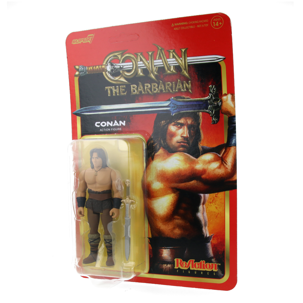 Conan the Barbarian Resurrected Action Figure - Collectible Toy for Fans of Fantasy & Adventure - Perfect for Display, Gifts, and Role-Playing Games