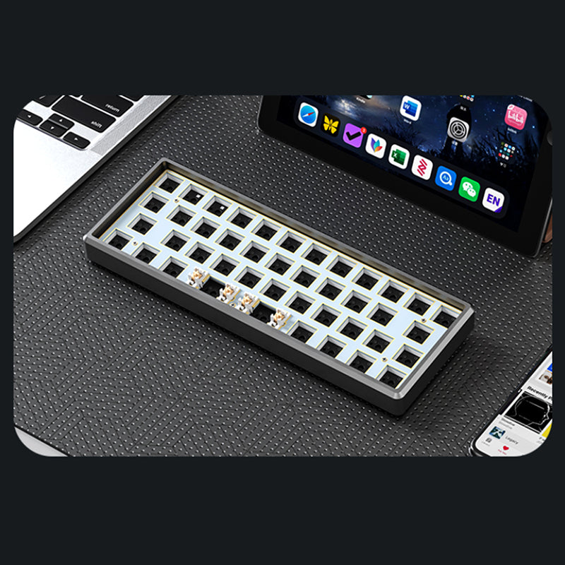DAGK Alloy40 Pro Wireless DIY Mechanical Keyboard Kit - Hot Swappable, RGB Backlit, Bluetooth 5.1 for Gaming, Typing & Office Work