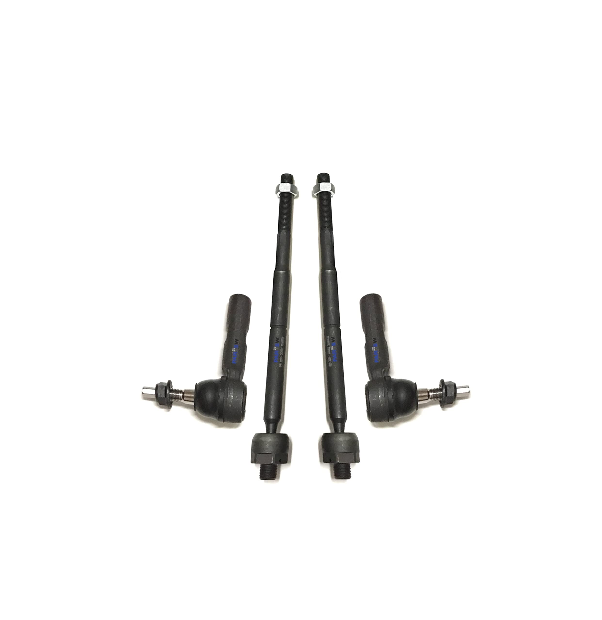 10-Piece Suspension Kit for Chrysler 300, Dodge Challenger & Charger - Upper Control Arms, Ball Joints, Rack & Pinion Bellows, Inner/Outer Tie Rod Ends - Improve Ride Comfort & Handling for Daily Driving & Performance Upgrades