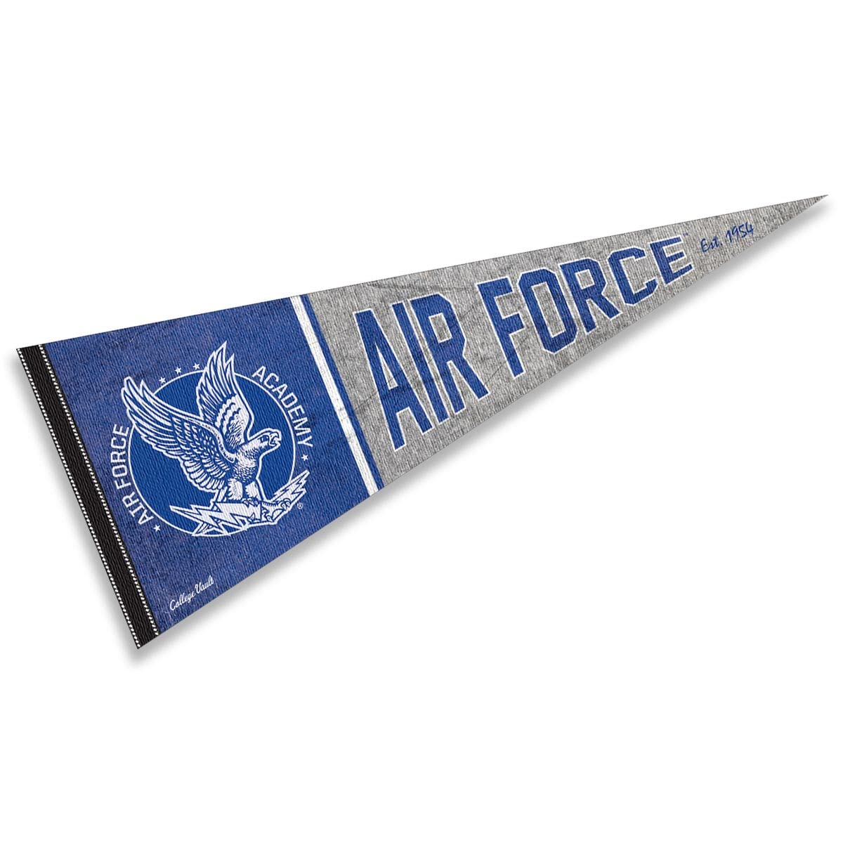 Vintage Air Force Falcons Pennant - Retro College Football Banner for Home, Office & Game Day Decor