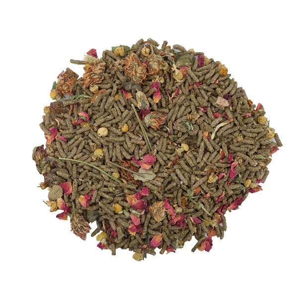 Premium Adult Rabbit Food - Living World Green Botanicals | High Fiber, Nutrient-Rich Pellets for Healthy Digestion | Ideal for Indoor & Outdoor Rabbit Habitats