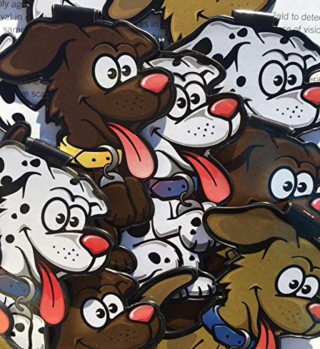 20 Pack Funny Dog Clip Bookmarks for Kids & Teens - Cute Animal Reading Incentives, Classroom Prizes, Birthday Party Favors - Perfect for Book Lovers, Students, and Reading Programs