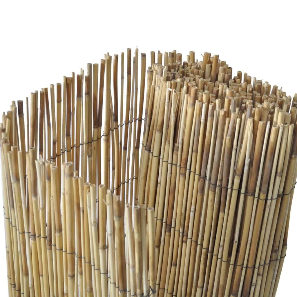 Natural VidaXL Garden Reed Fence Roll - 196.9