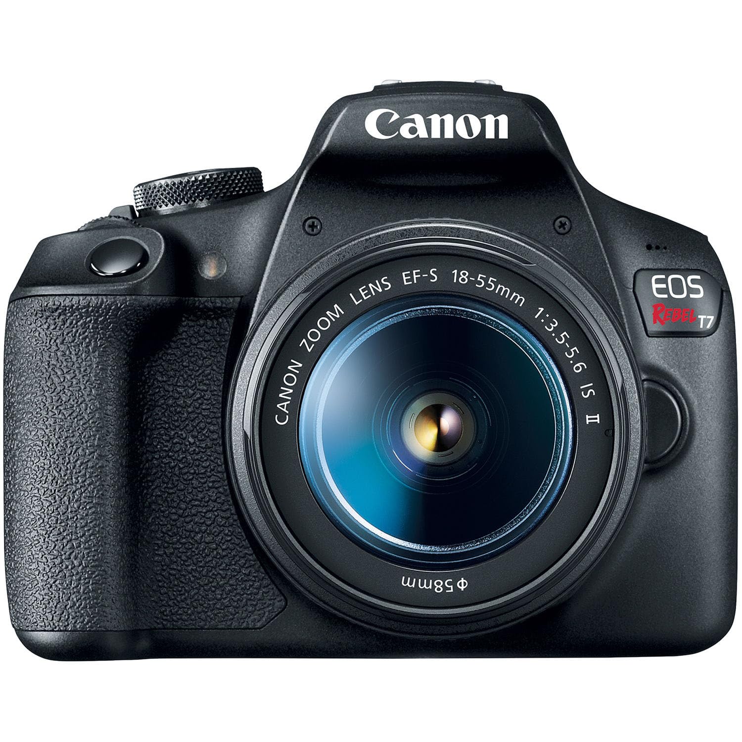 Canon EOS Rebel T7 / 2000D DSLR Camera Bundle with 18-55mm & 75-300mm Lenses, 128GB Memory Card, Tripod & Accessories (33pc Kit) - Perfect for Photography Beginners, Travel & Family Events (Renewed)