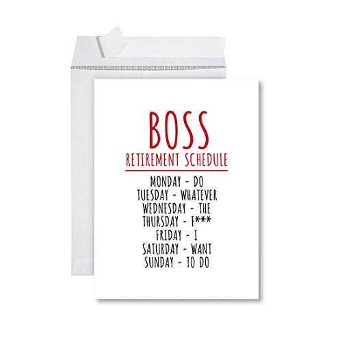 Boss Retirement Schedule
