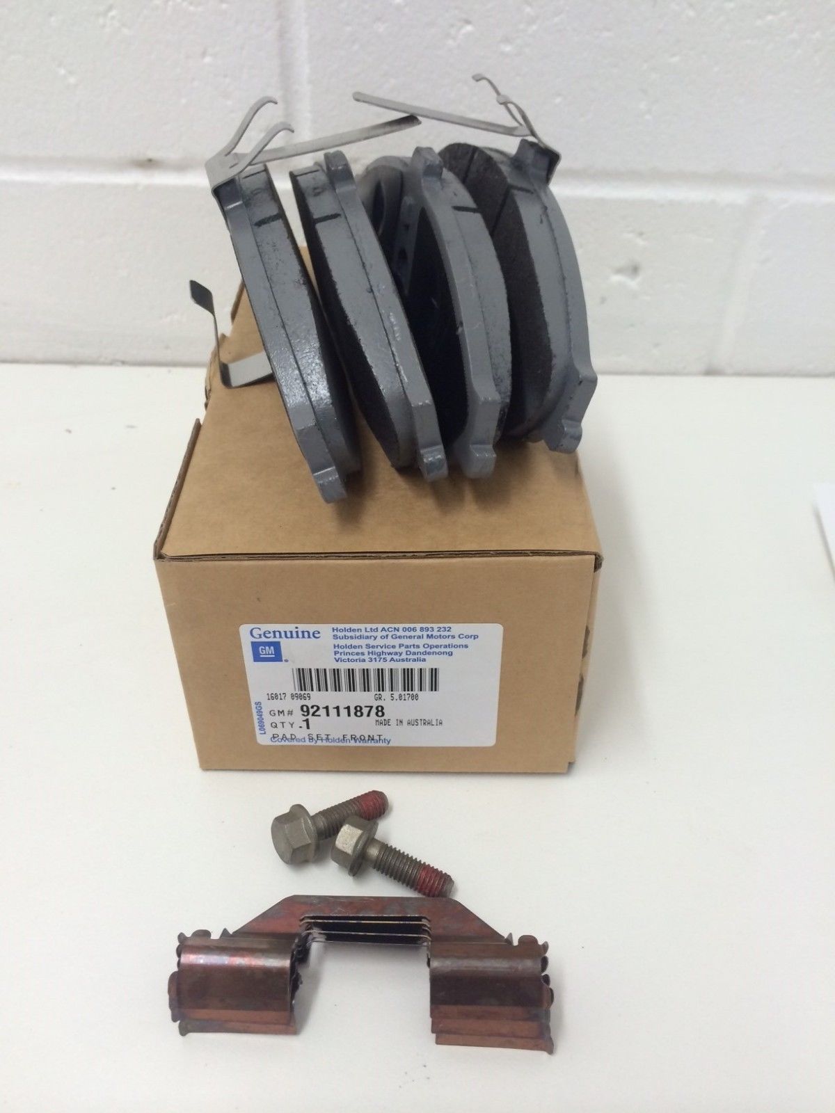 High-Performance Brake Pads for Holden Commodore VT VX VY VZ - Front Police Pack | Durable & Reliable Stopping Power for Daily Driving & High-Speed Pursuits