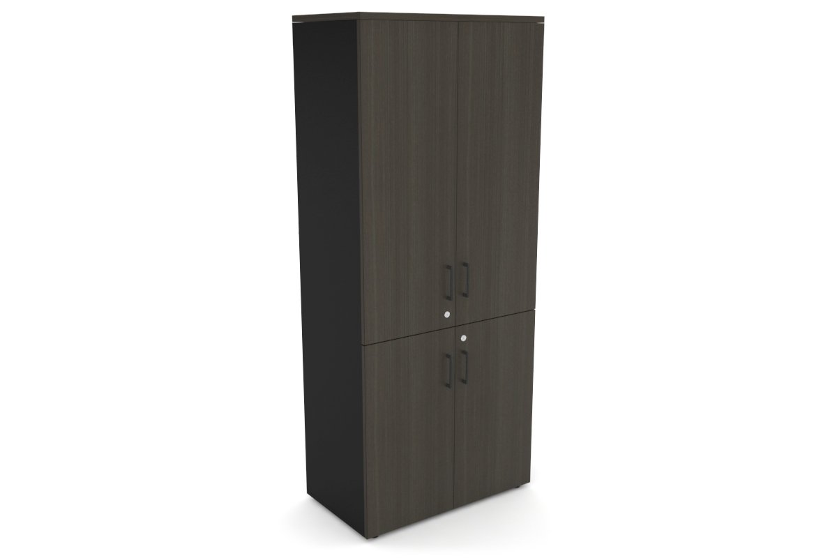 Large Storage Cabinet with Small & Medium Doors - 800W x 1870H x 450D - Perfect for Office, Classroom, or Warehouse Organization