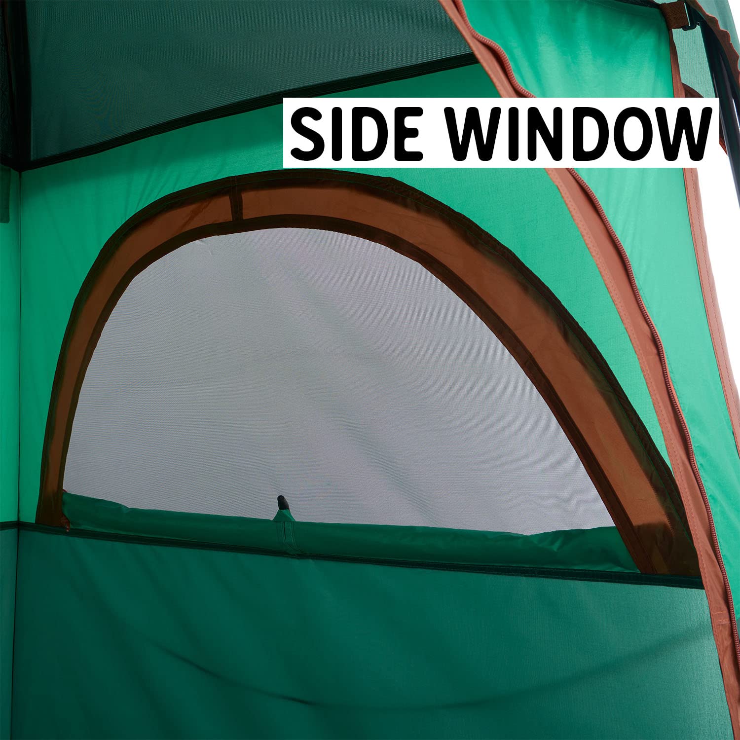 Kelty Discovery H2GO Privacy Shelter - Portable Camping Shower & Changing Tent with Zippered Door, Steel Pole Frame, Freestanding Design for Outdoor Adventures, Beach Trips & Backpacking
