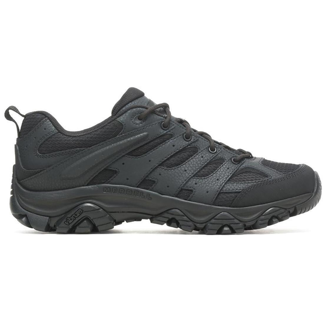 Moab 3 Tactical Men's Work Boots - Black | Durable & Comfortable Tactical Shoes for Outdoor, Hiking & Work | Waterproof & Slip-Resistant