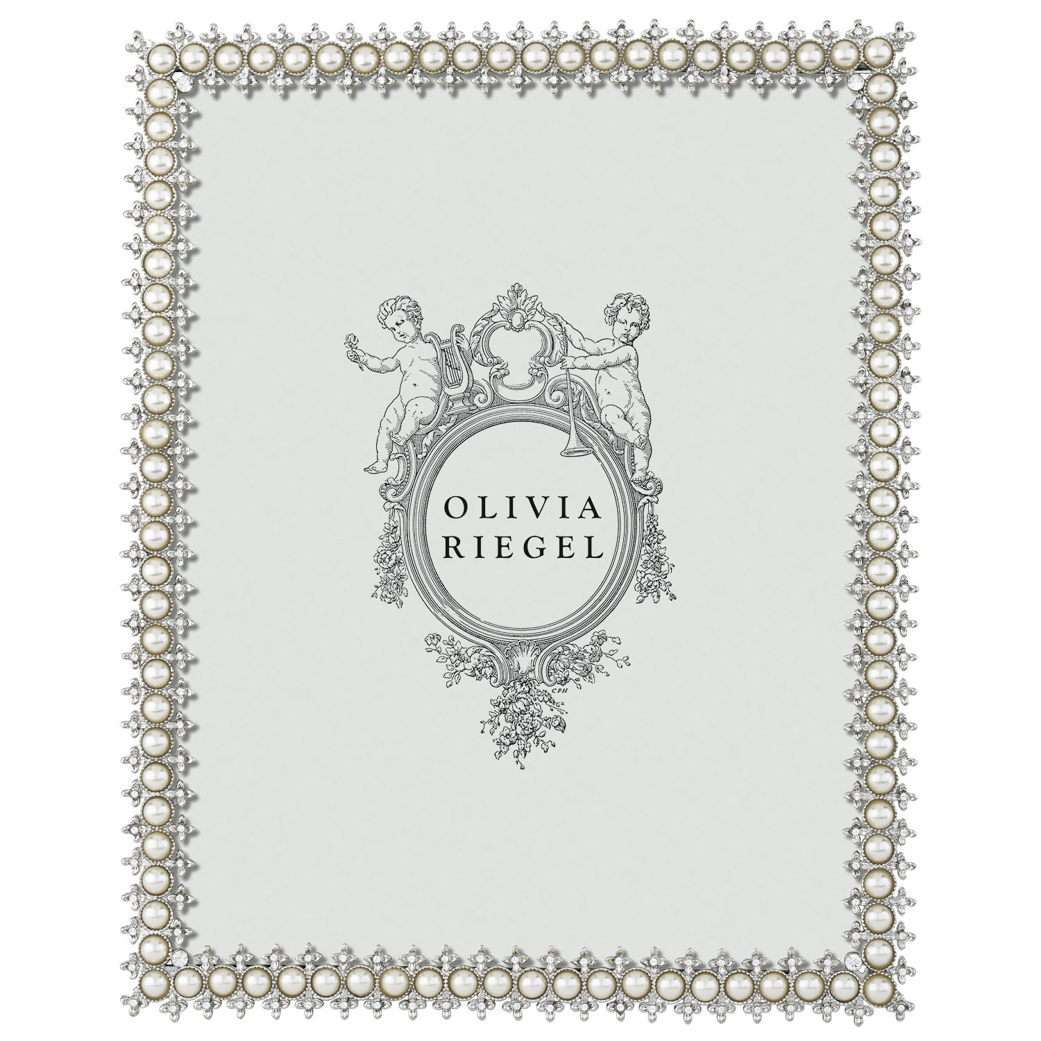 Elegant Crystal & Pearl Photo Frame - Perfect for Wedding, Anniversary, and Home Decor Gifts