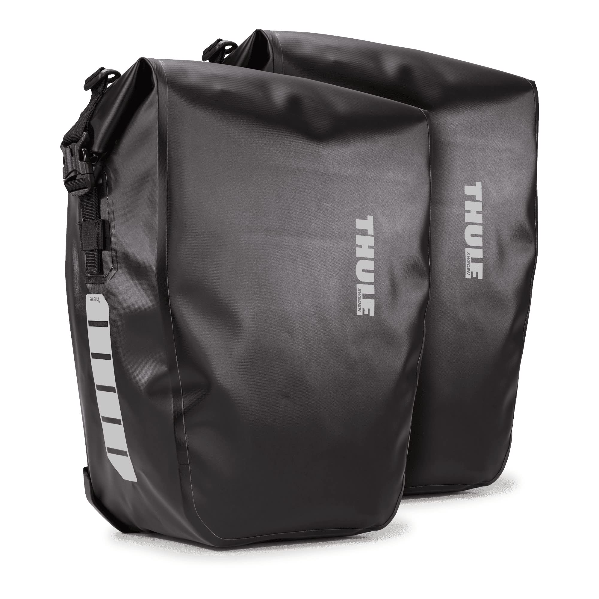 Thule Shield Waterproof Bike Pannier Bag - Durable Cycling Commuter Backpack for Work & Travel - Perfect for Urban Cycling, Grocery Shopping & Outdoor Adventures