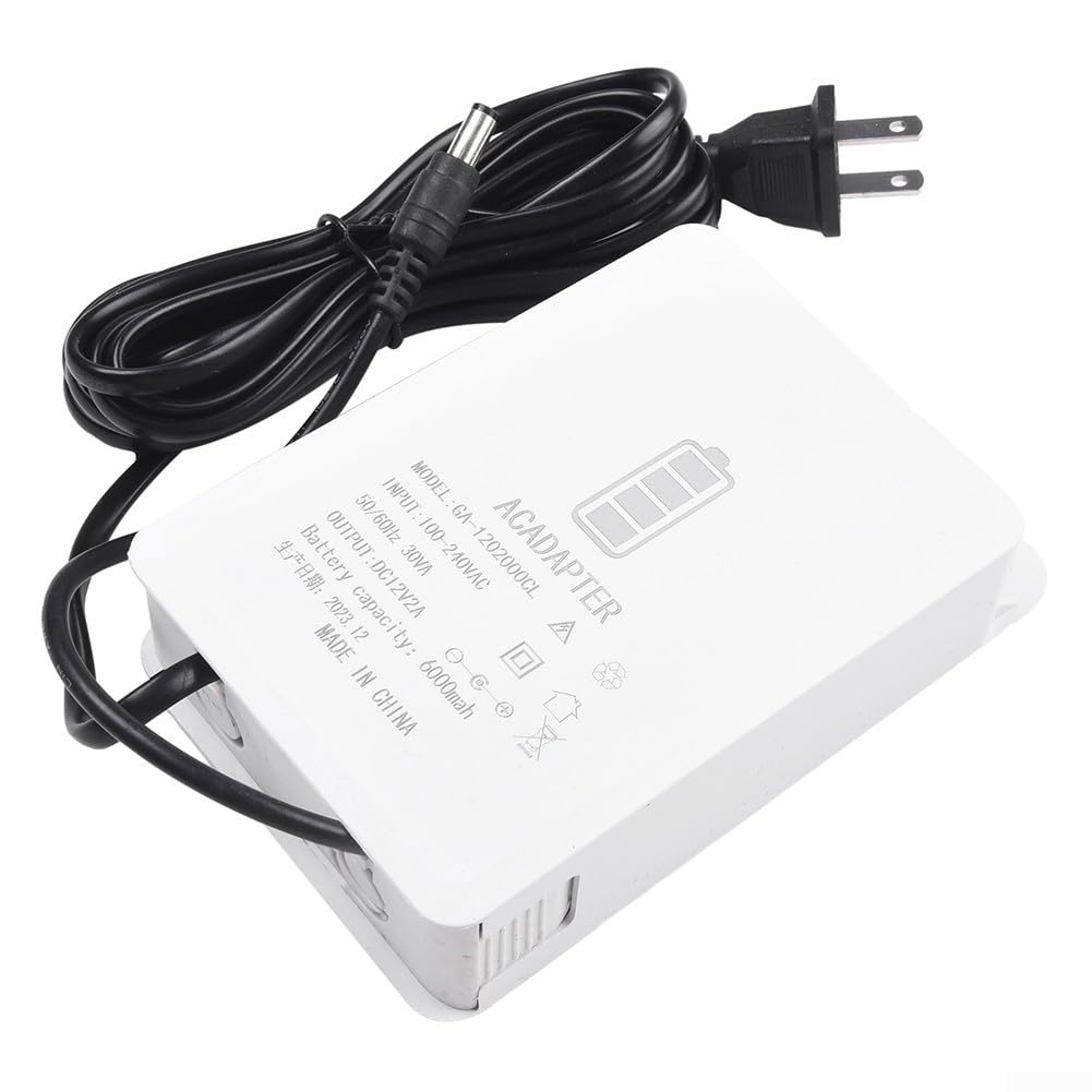 12V 2A Mini UPS Battery Backup - Long Lasting Lithium Battery for Uninterruptible Power Supply - Ideal for Home Office, Router, CCTV & Network Equipment