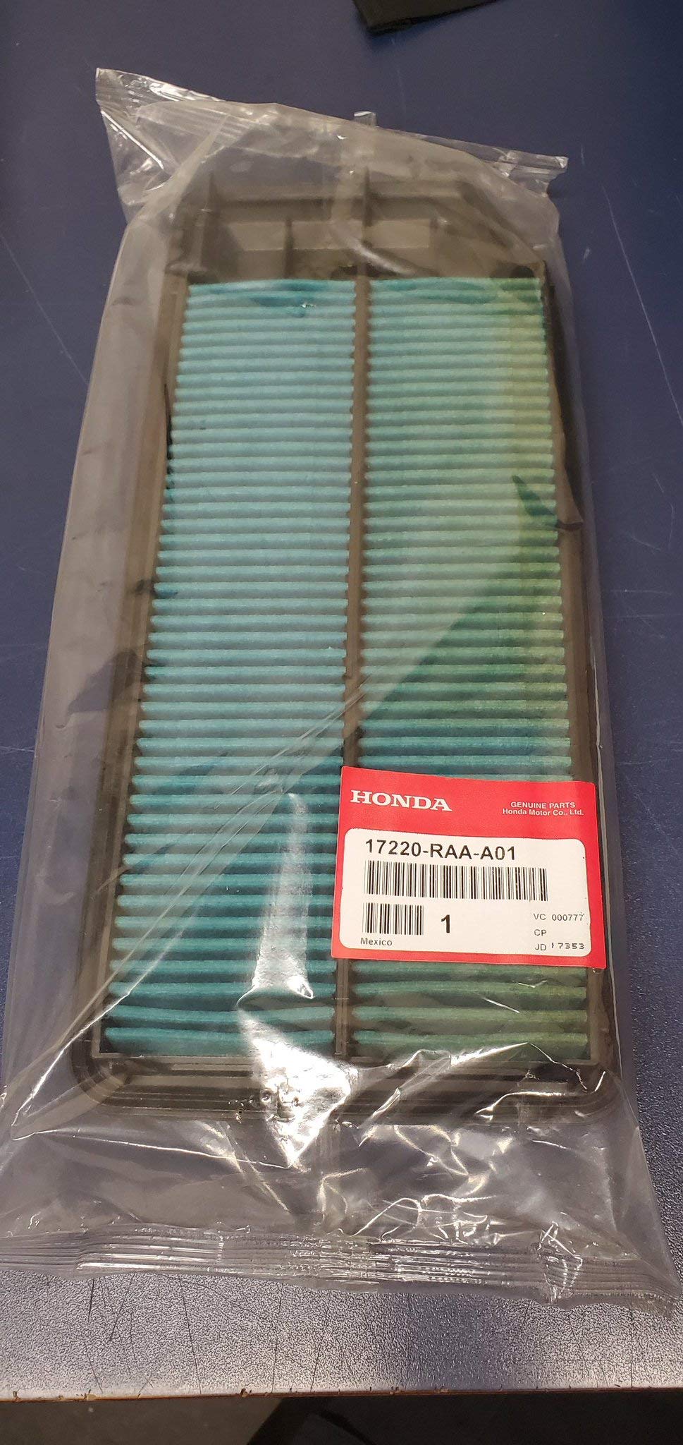 Genuine Acura 17220-RAA-A01 Air Filter Replacement - High Performance Engine Air Filter for Acura Vehicles - Perfect for Daily Commuting & Highway Driving