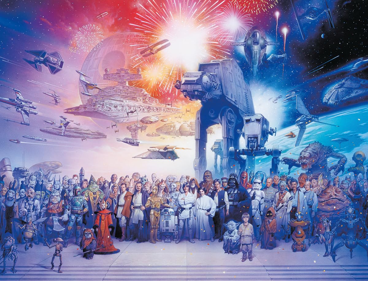 Ravensburger Star Wars 2000-Piece Premium Jigsaw Puzzle for Adults (Ages 14+) - High-Quality European-Made Space Adventure Puzzle - Perfect for Family Game Nights & Home Decor (Model 16701)