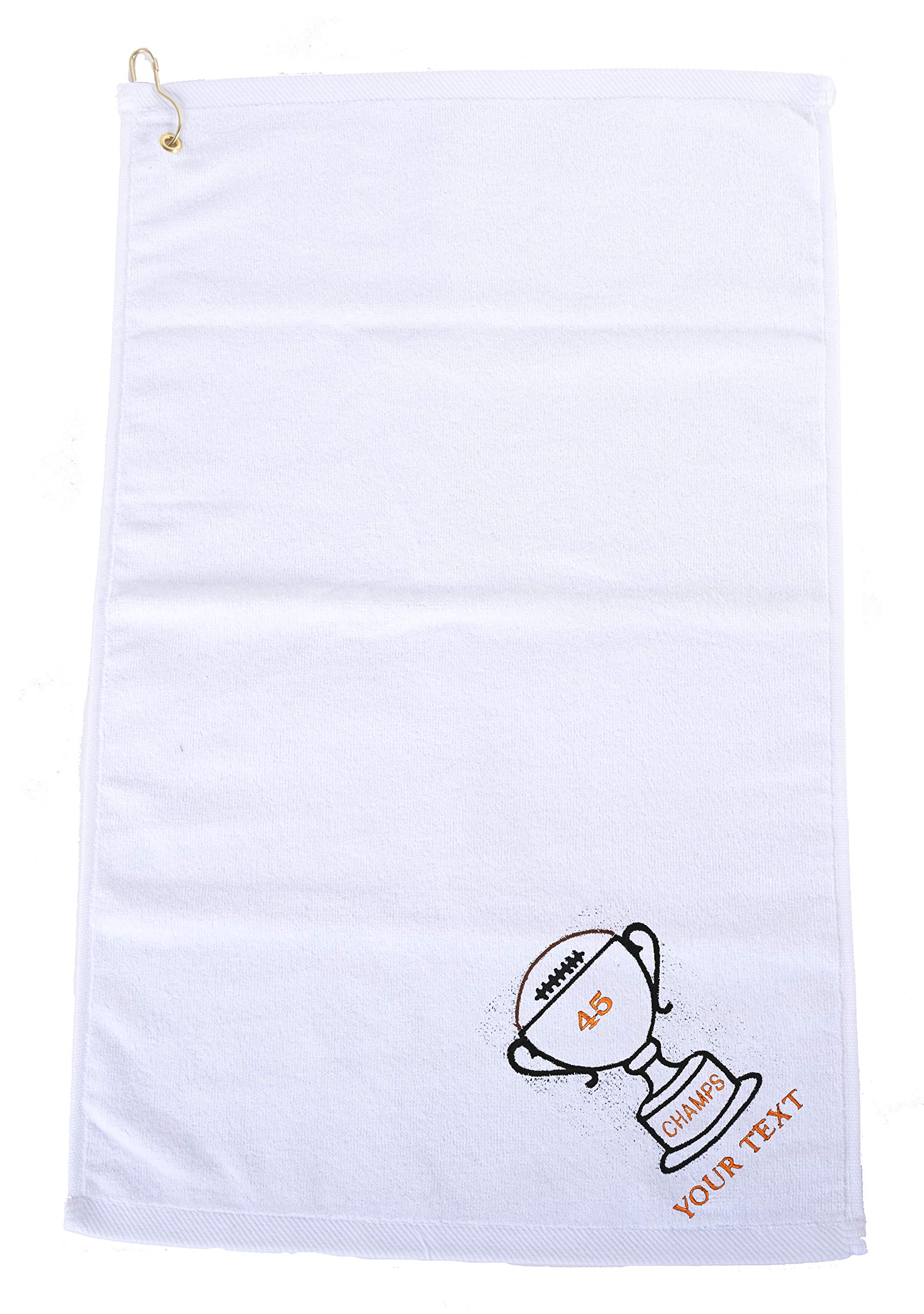 Custom Sports Towels Wholesale - Personalized Football Team Sweat Towels for Gym, Workout & Sideline Use - Bulk Mato & Hash Logo Towels for Athletes & Teams